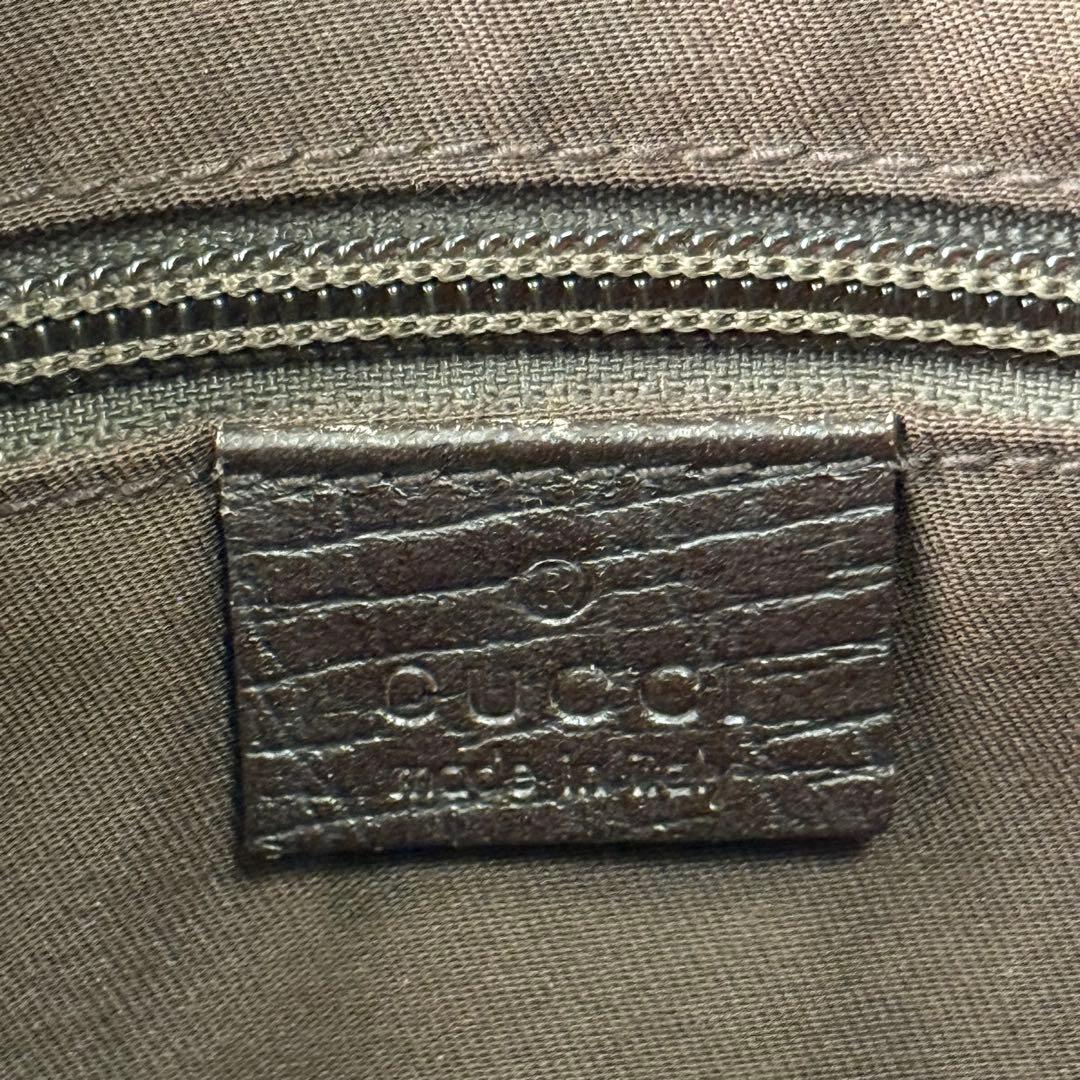 グッチ トートバッグ GG キャンバス PVC レザー ハンドバッグ