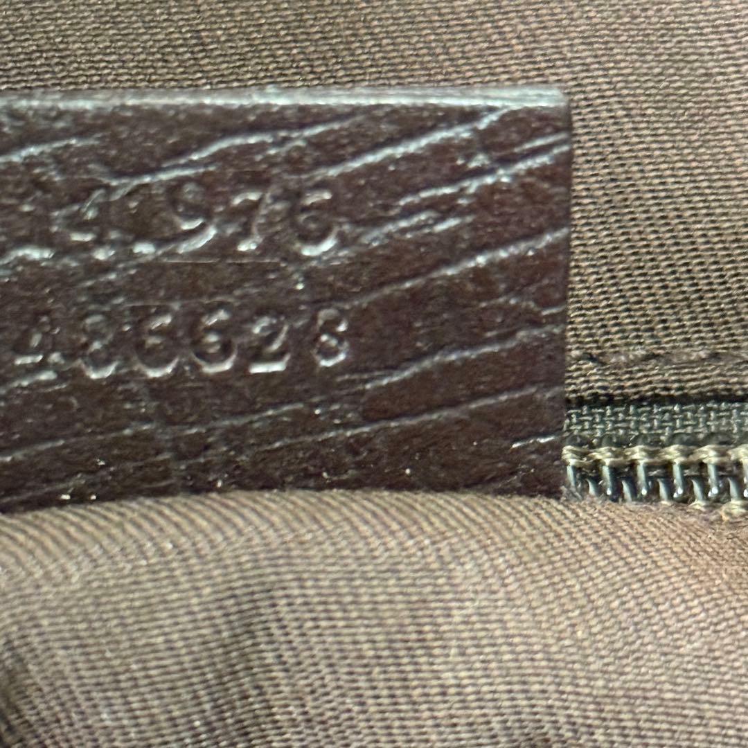 グッチ トートバッグ GG キャンバス PVC レザー ハンドバッグ