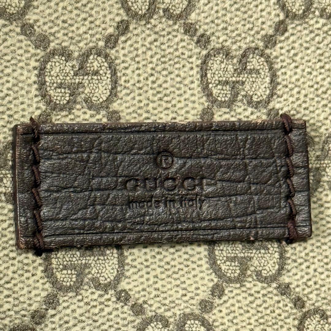 グッチ トートバッグ GG キャンバス PVC レザー ハンドバッグ