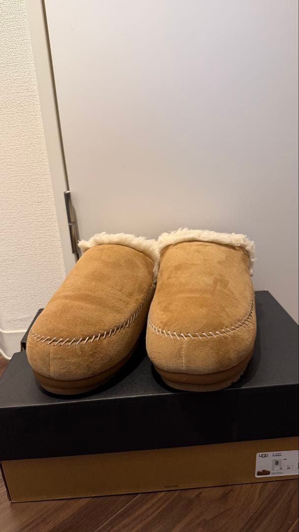 箱付き UGG Anders ムートンブーツ 8 チェスナット 26cm
