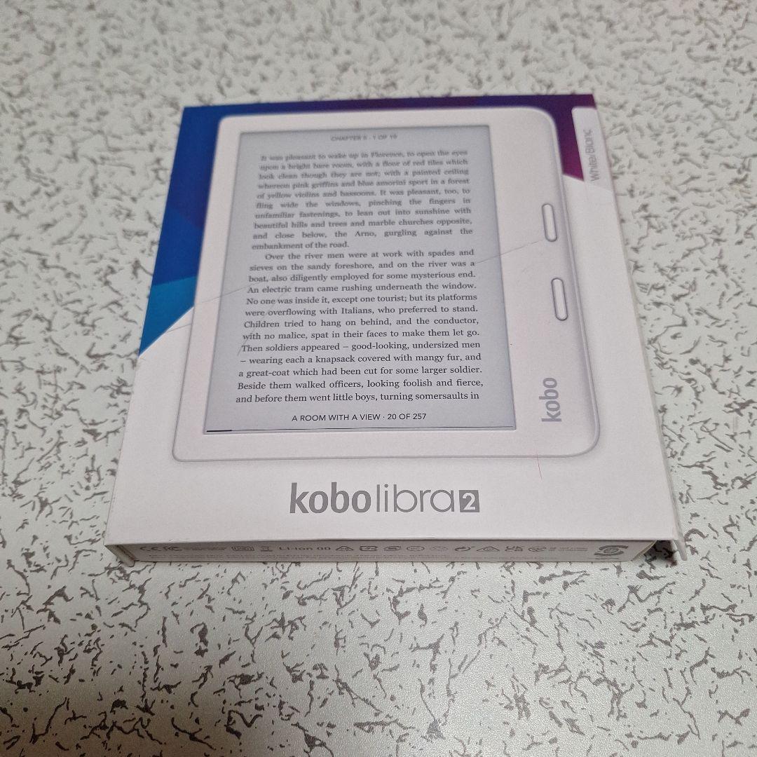 【美品】Rakuten kobo libra H2O 電子書籍リーダー 本体のみ