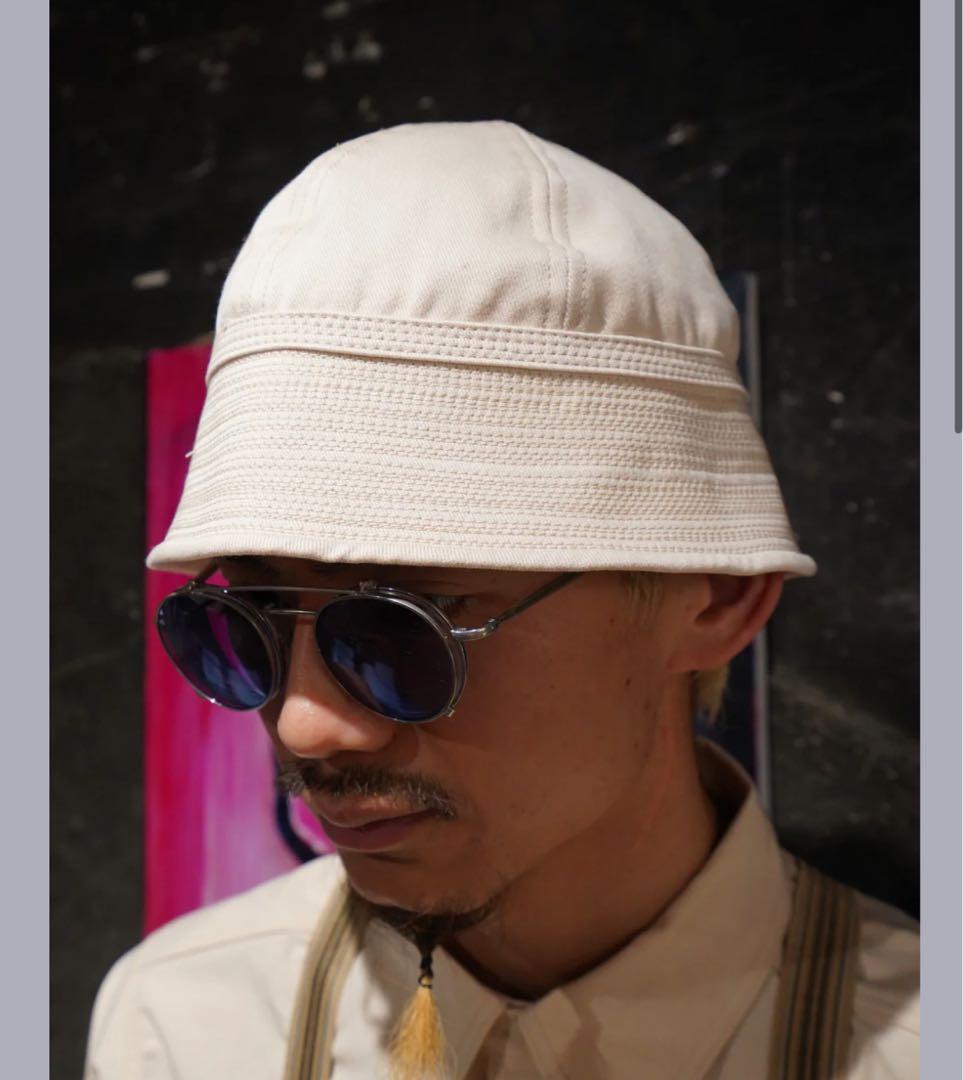 帽子 Taiga Takahashi US NAVAL HAT (IVORY)