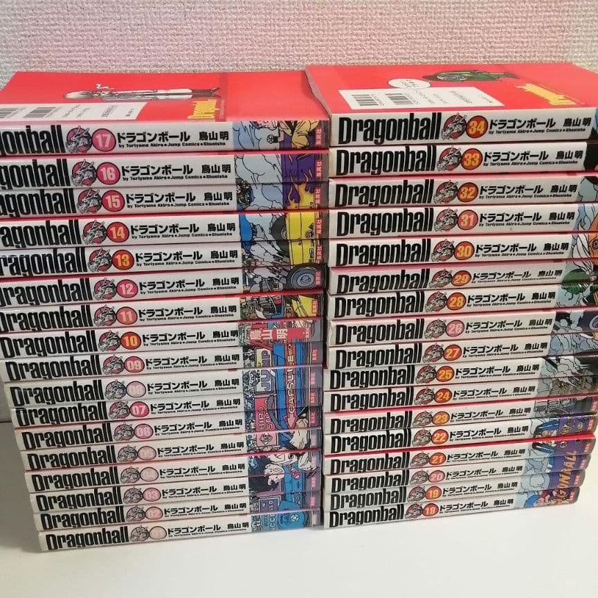 ドラゴンボール 全34巻 完全版 中古で購入しました