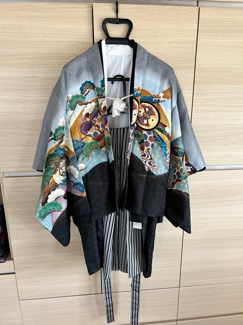 七五三　５歳　男の子　和装フルセット　美品