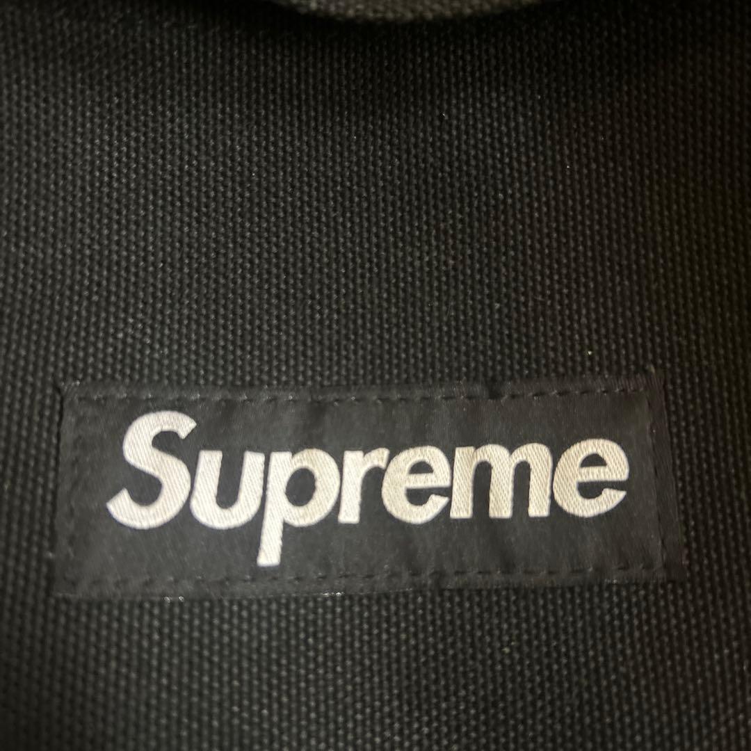 supreme シュプリーム　ボックスロゴ　キャンバスバック　中古品