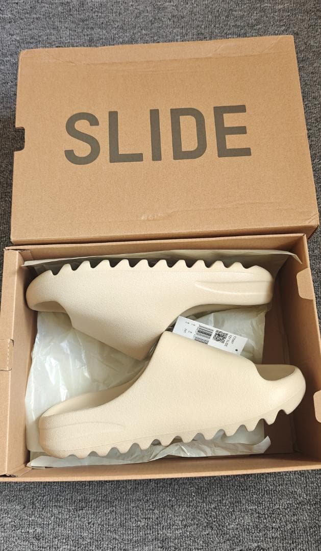 ADIDAS YEEZY SLIDE アディダス ベージュ サンダル 26.5