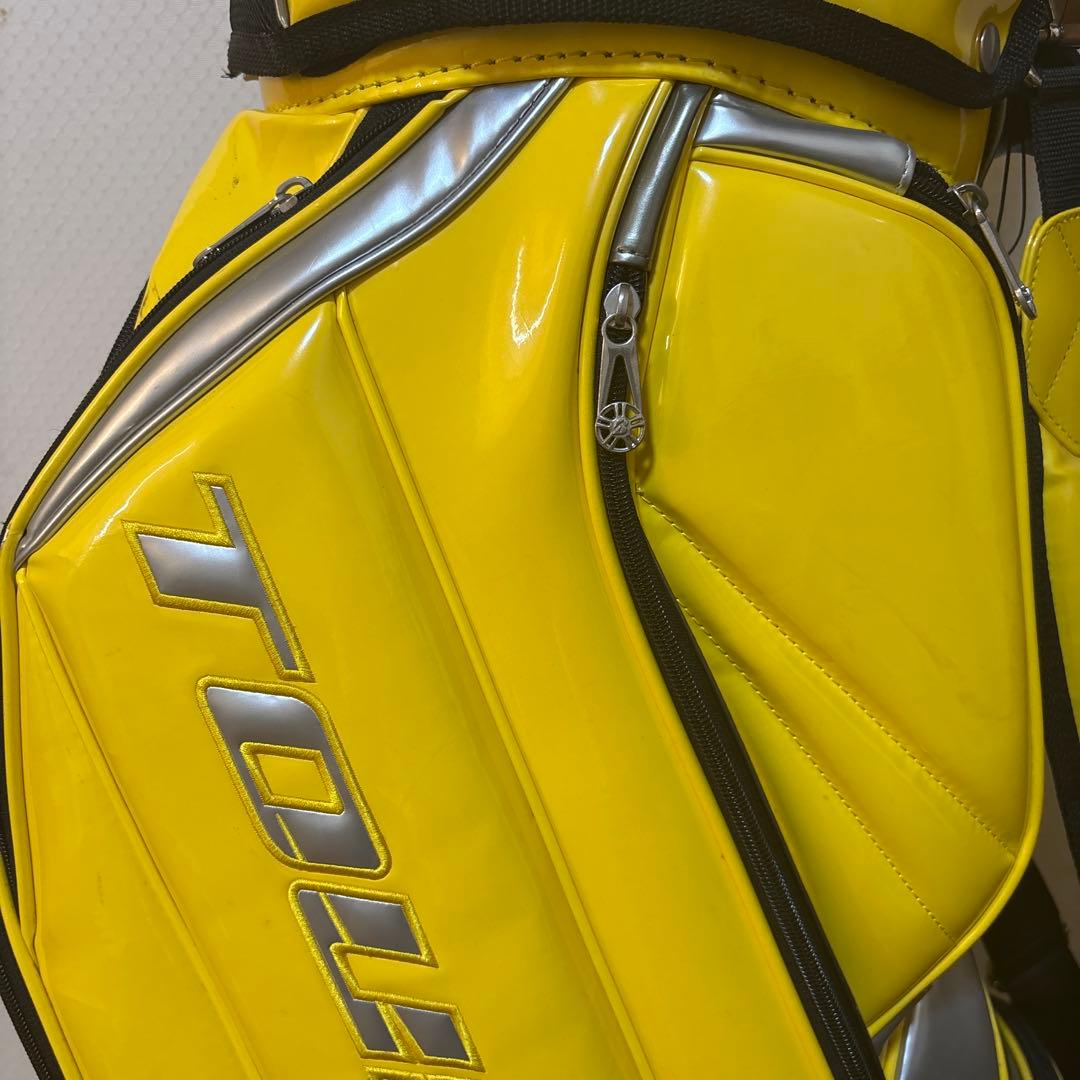 BRIDGESTONE TOUR B キャディーバック　イエロー