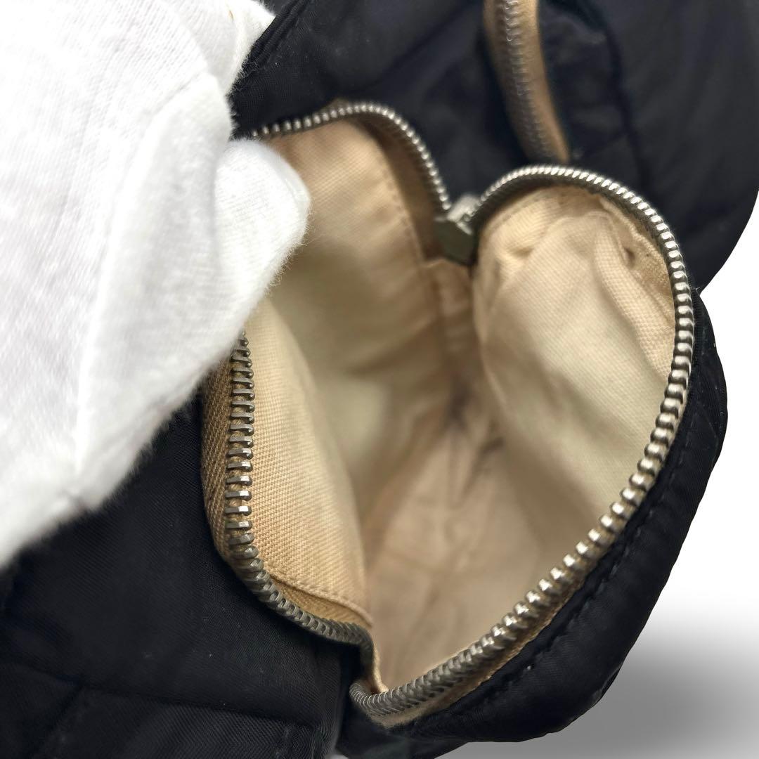 極美品】miu miu ミュウミュウ　ショルダーバッグ　アーカイブ 　レザー 黒