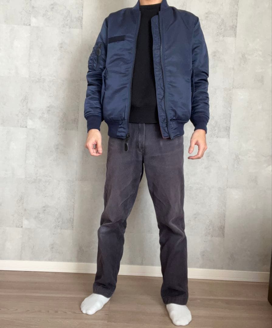 CHALLENGER MA-1フライトジャケット ネイビー