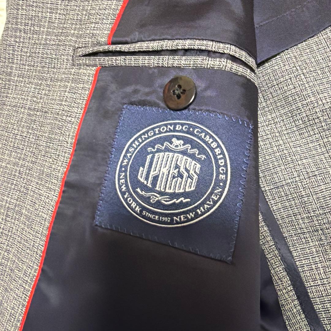美品　J.PRESS セットアップ　ビジネススーツ　グレー　AB6 ジェイプレス