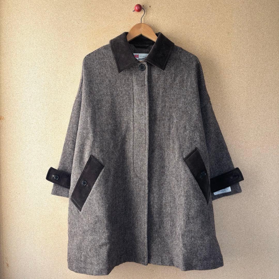 トラディショナルウェザーウェアMALTON マールトン ヒートツイード チェック