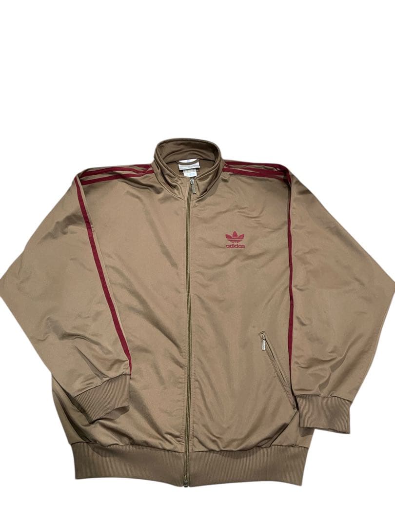 在原みゆ紀　アディダス刺繍トラックジャケット古着銀タグ　ジャージ adidas