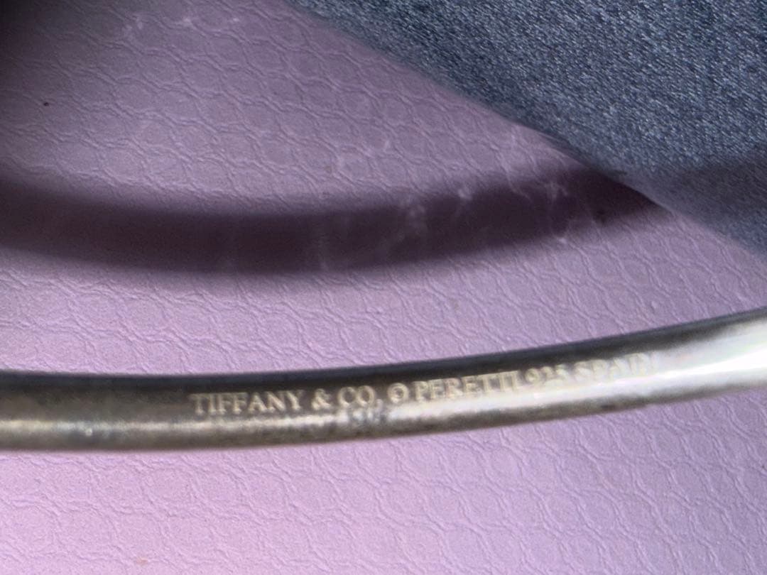 Tiffany & Co. 925 スターリングシルバー バングル