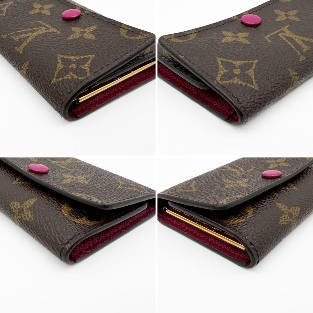 箱 袋付き❣ヴィトン モノグラム ミュルティクレ6 キーケース フューシャ