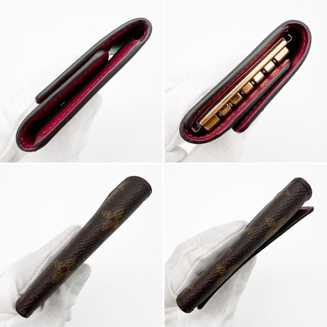 箱 袋付き❣ヴィトン モノグラム ミュルティクレ6 キーケース フューシャ