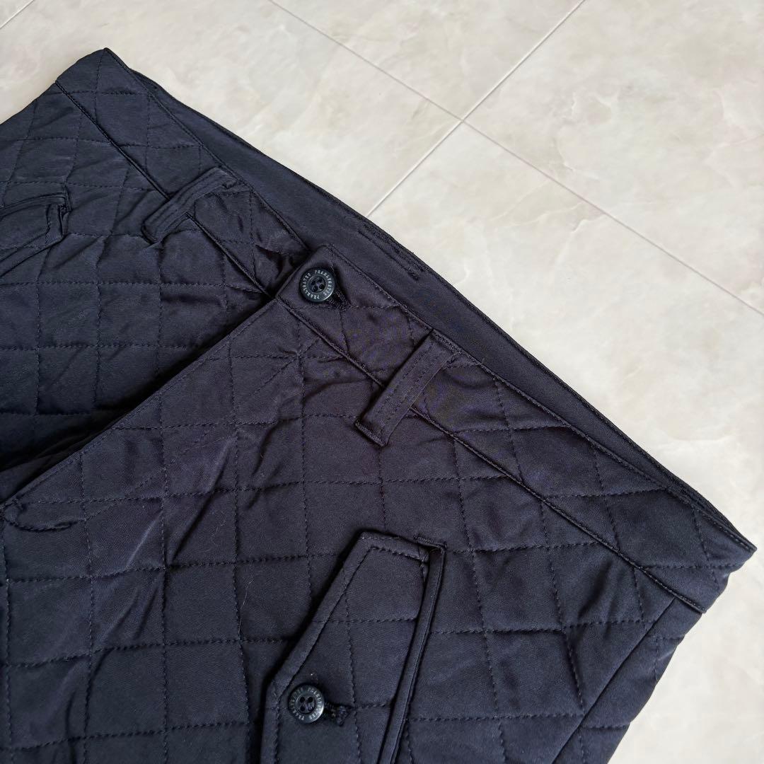 パーリーゲイツ 中綿キルティング防寒ジョガーパンツ ロゴ刺繍 冬ゴルフ 濃紺 6