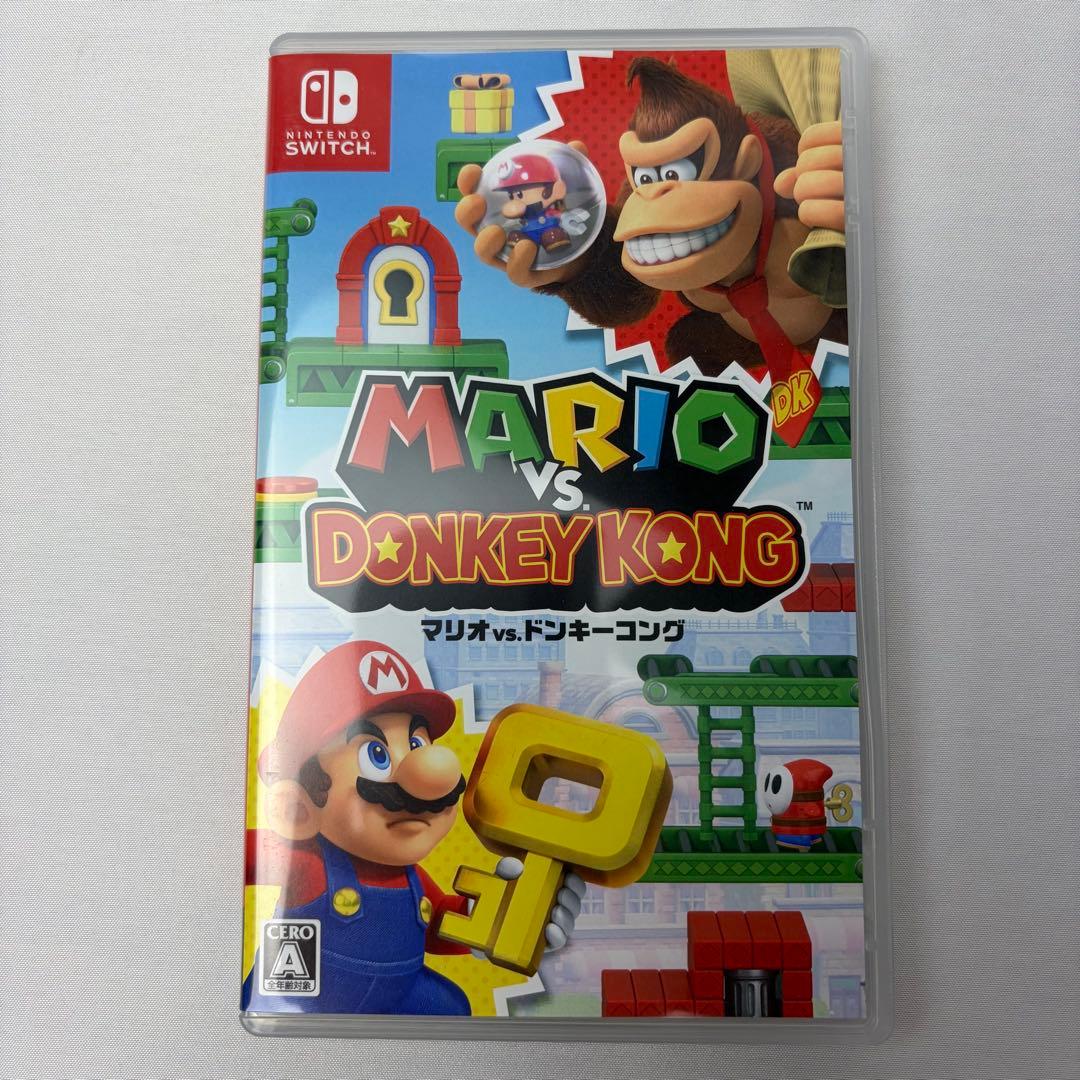 ニンテンドーカセット　ワリオ　ドンキーコングバナンザ　マリオVSドンキーコング