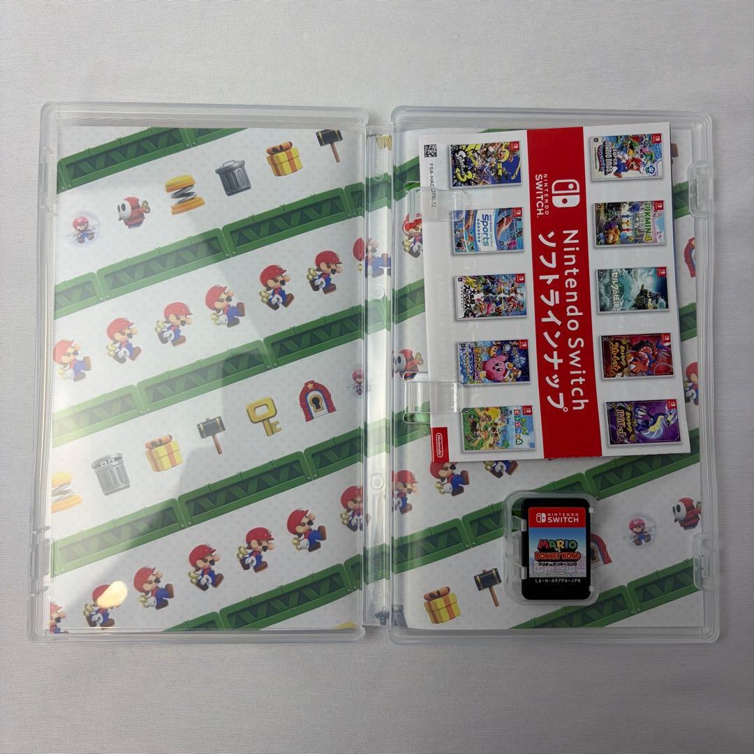 ニンテンドーカセット　ワリオ　ドンキーコングバナンザ　マリオVSドンキーコング