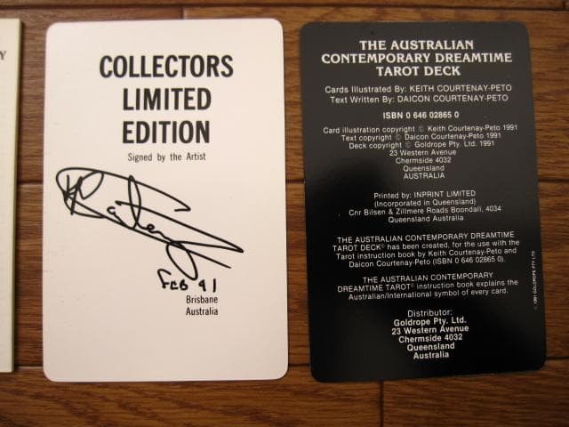 アート・デザイン・音楽 Australian Contemporary Dreamtime Tarot