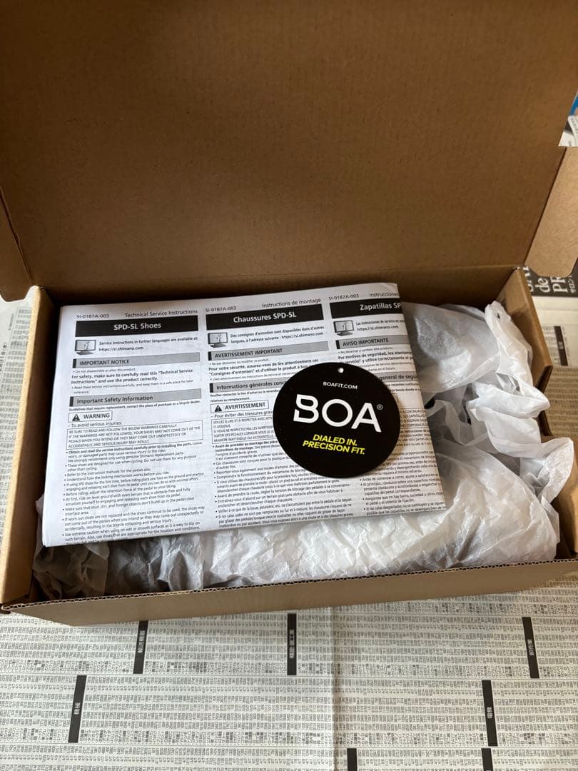 SHIMANO 自転車用シューズ BOAシステム ホワイト　25　26 41