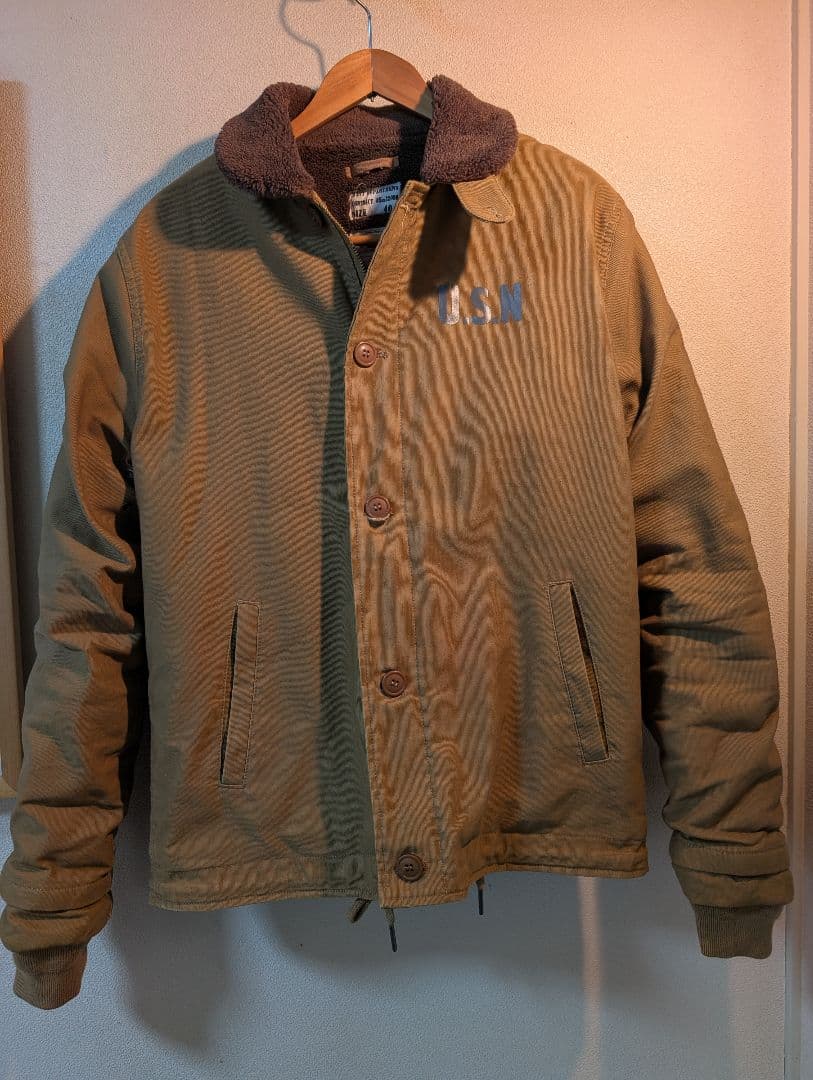 N-1 デッキジャケット U.S.NAVY 復刻ジャケット