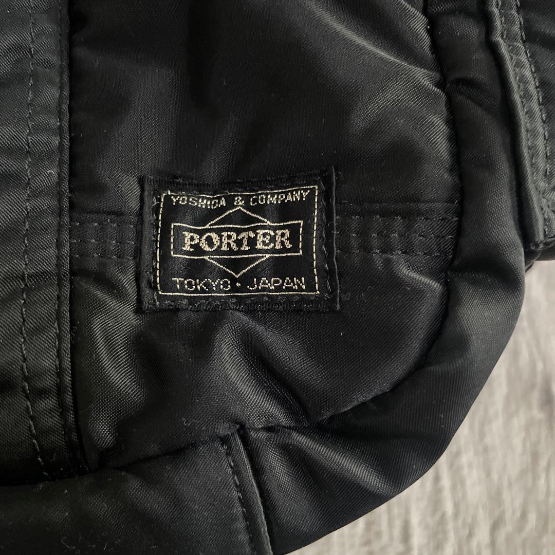 美品　PORTER タンカー　ダッフルバッグ　ブラック　ナイロン