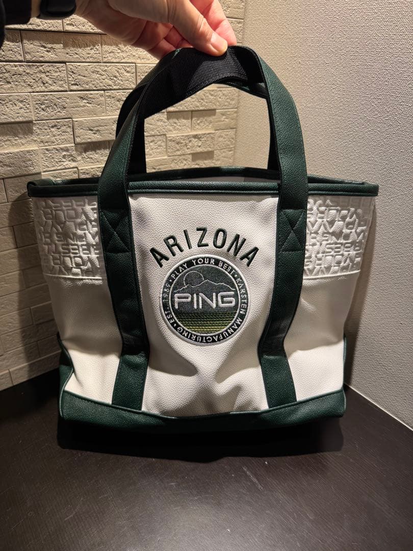 PING ラウンドバック ホワイト ゴルフ