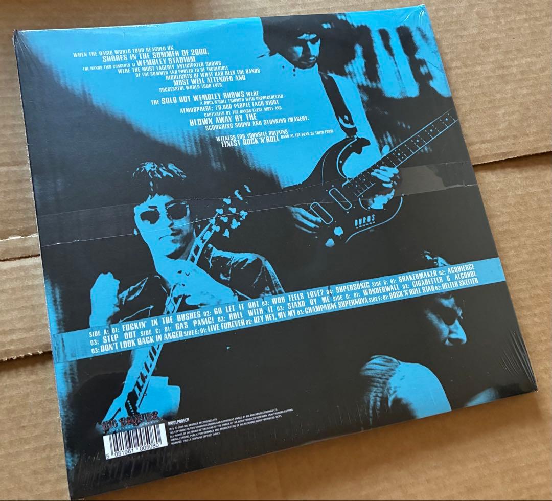 オアシス Oasis Familiar to Millions Blue 3LP