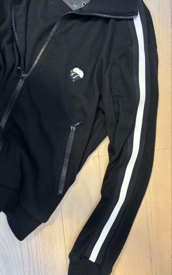 ナンバーナイン カート期 希少アクリルジャージセット 黒2タグ付き