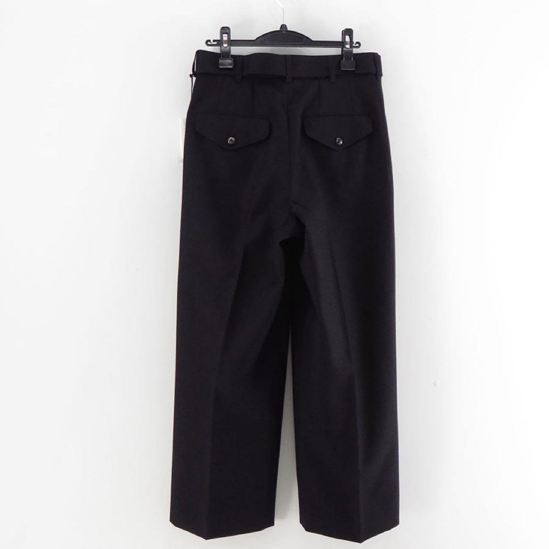パンツ RERACS SUPER TWILL SLACKS BELTED 2TUCK