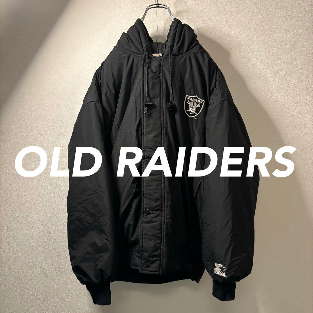 00's RAIDERS スタジャン ブルゾン スターター ジャケット ダウン
