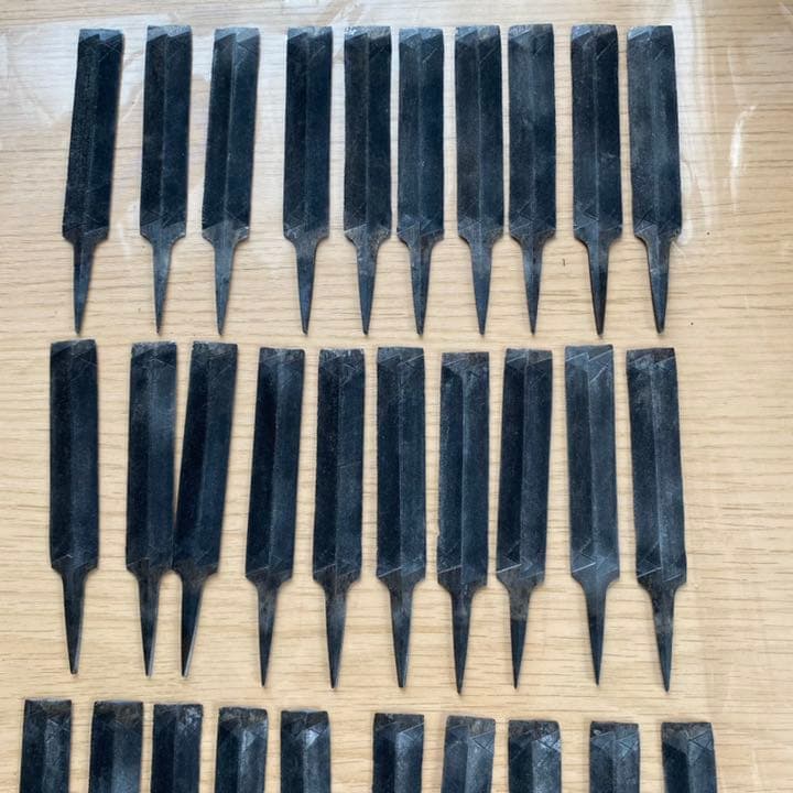 日本製  両刃ヤスリ/中挽切 30本