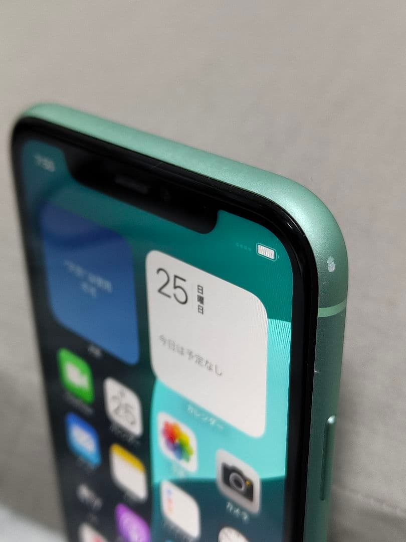 動作品！SIMフリー Apple iPhone11 128GB グリーン