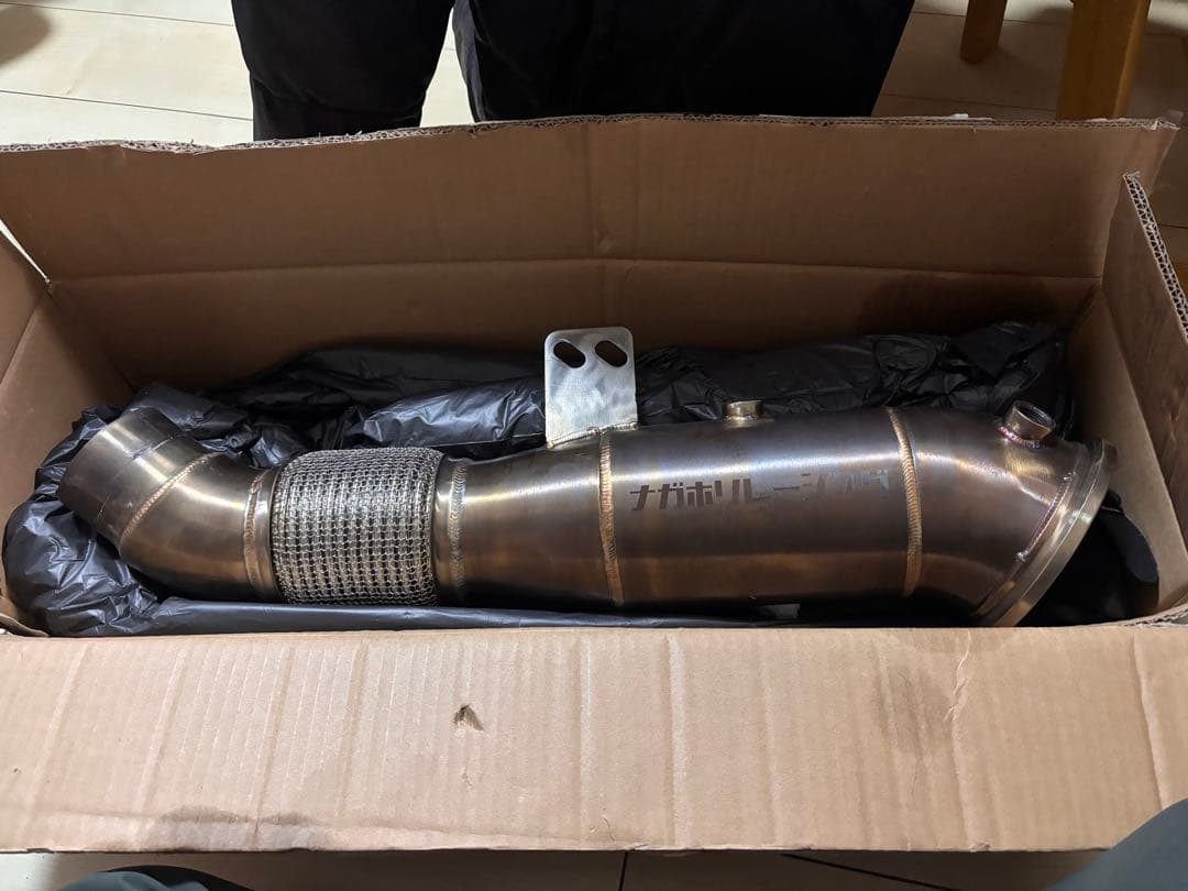 【最終】GRスープラ 【RZ用】ナガホリダウンパイプ＆O2アダプタ付