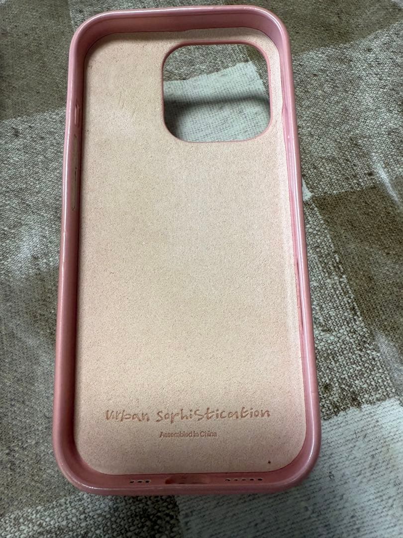 正規品Urban Sophistication リボン付きソフトケース　ピンク