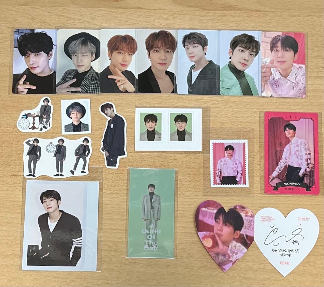 SEVENTEEN セブチ season greeting ウォヌ トレカ