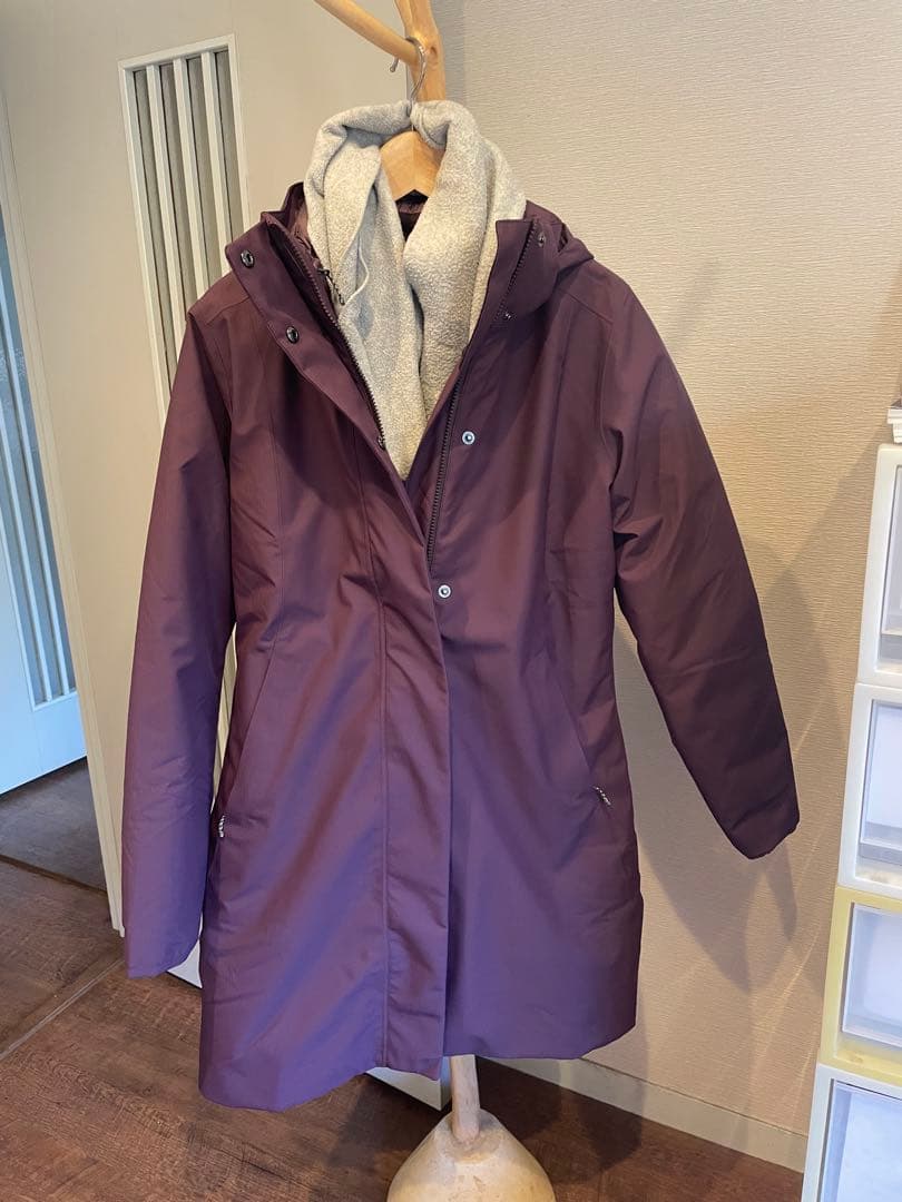 patagonia ウィメンズ・トレス・スリーインワン・パーカー M パープル