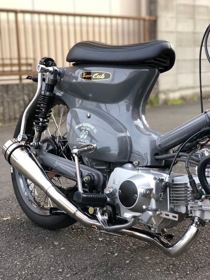 【エム・キッズ　ステンレーシングメガホンマフラーEVO-Ⅱ 今年の最終ロッド】