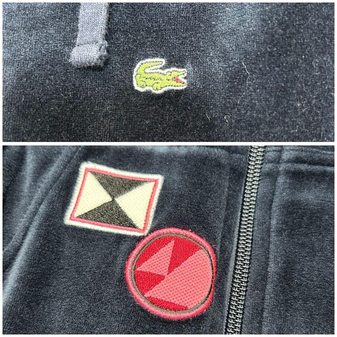 【専用】ラコステ ジャージ セットアップ ベロア パーカー ネイビー 40