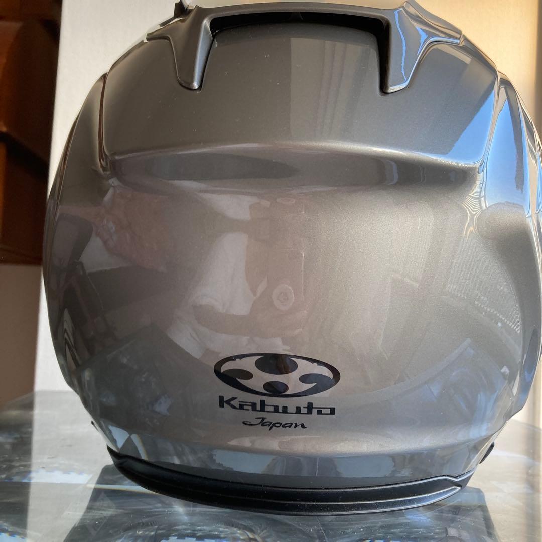 Kabuto カムイIII フルフェイスヘルメット グレー PINLOCK張り