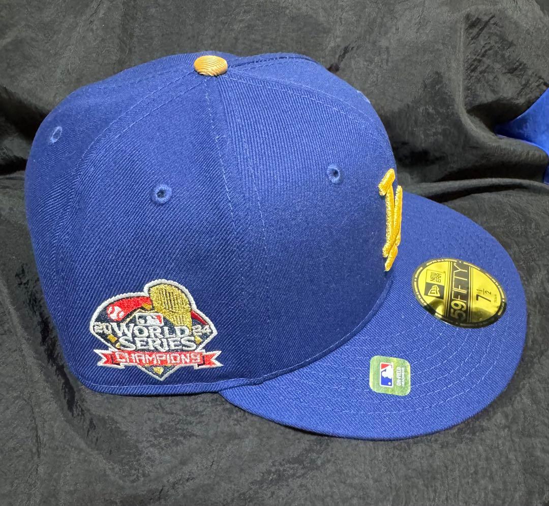 【 日本未発売！ドジャース 2024 ワールドシリーズ チャンピオンキャップ 】