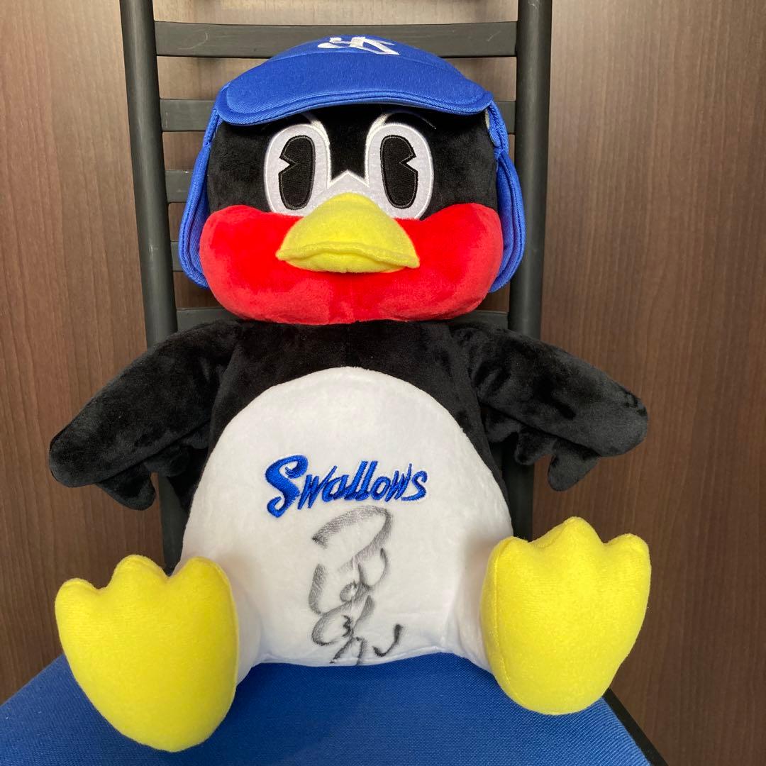 い*こ様 つば九郎　サイン入り　お座り　ぬいぐるみ　大