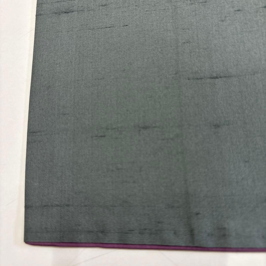 う*こ様 牛首紬 白山工房 付下げ 紋なし 正絹 広衿 袷 着物 AK-3544