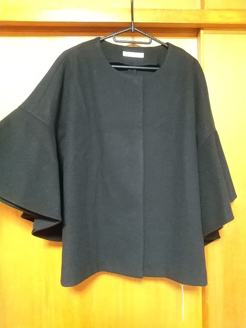 フェンネル FENNEL ラッフルスリーブ アウター コート フレアスリーブ