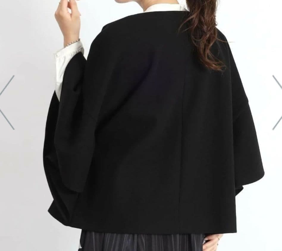 フェンネル FENNEL ラッフルスリーブ アウター コート フレアスリーブ