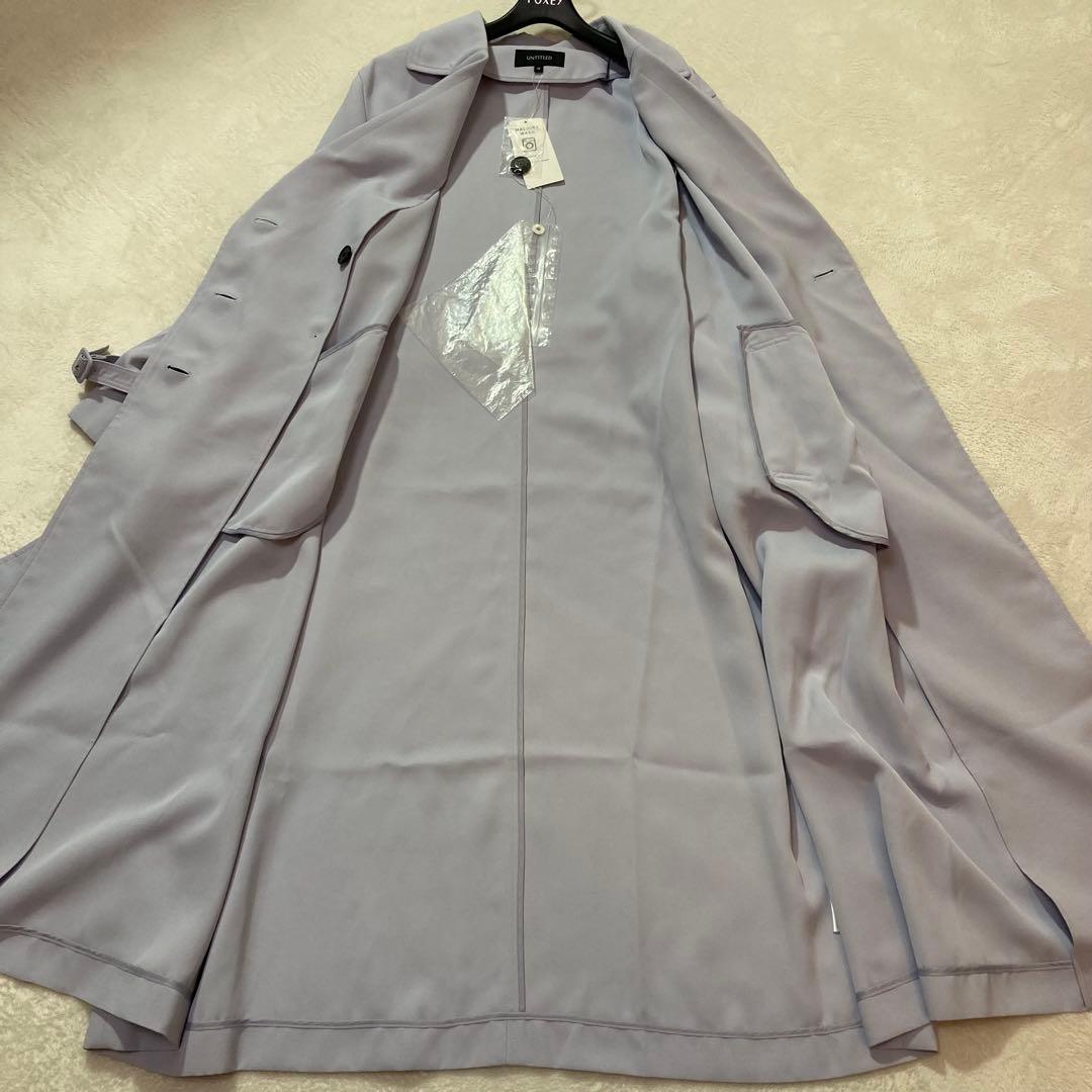 未使用　タグ付　untitled トレンチコート　洗える　48 大きいサイズ