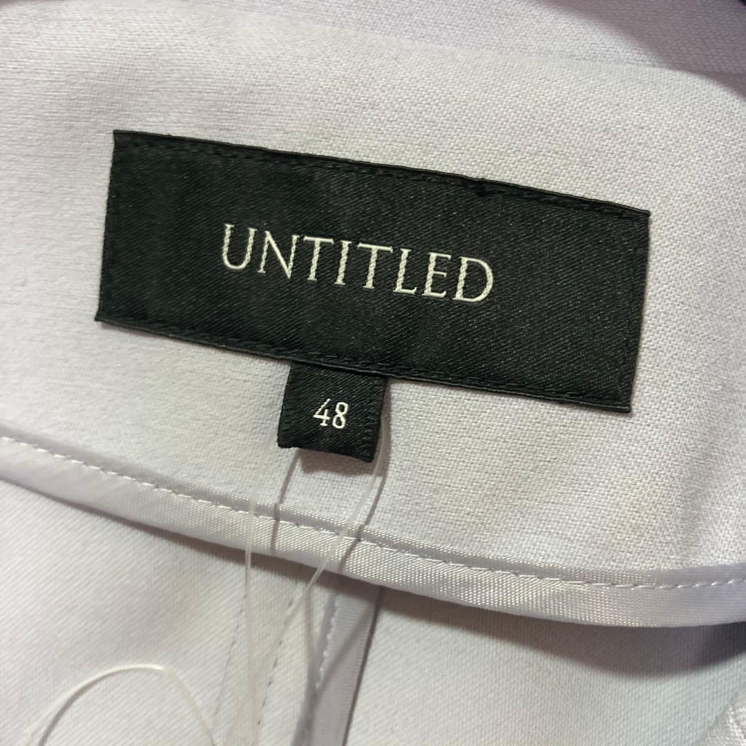 未使用　タグ付　untitled トレンチコート　洗える　48 大きいサイズ
