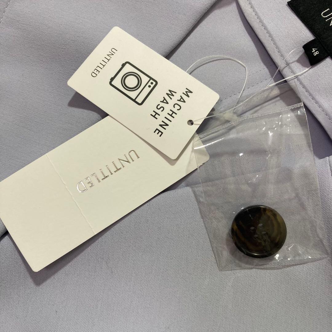 未使用　タグ付　untitled トレンチコート　洗える　48 大きいサイズ