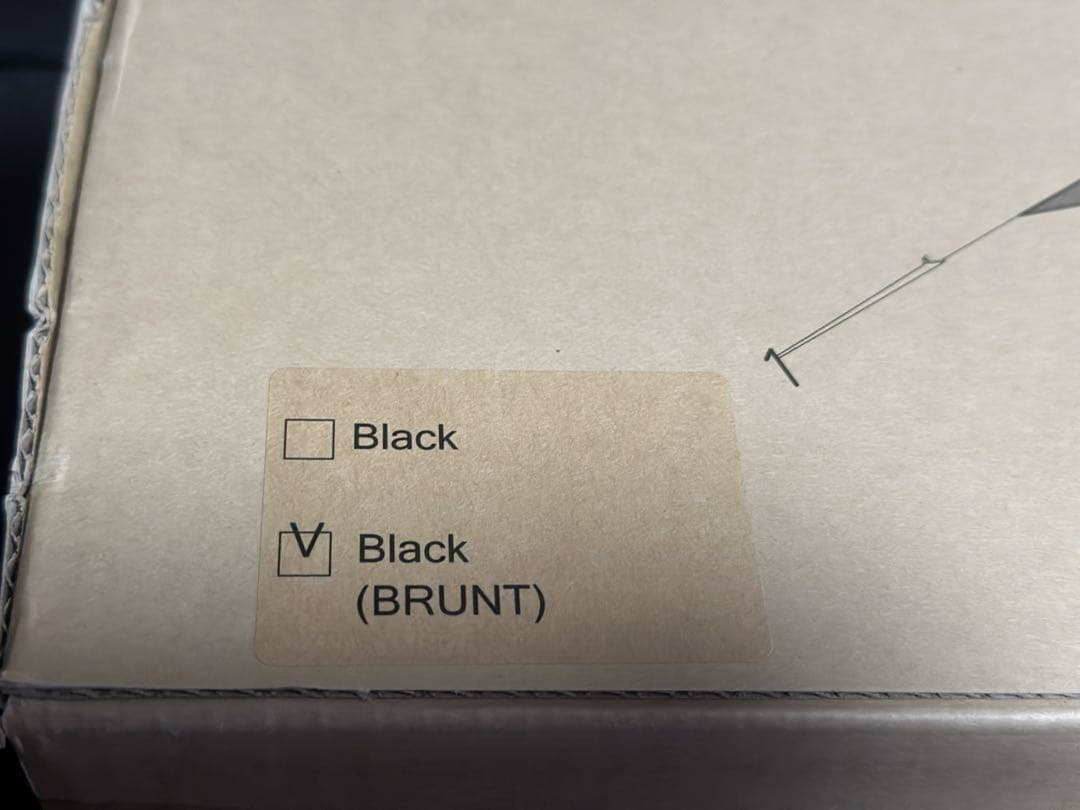 eightoutdoor × BRUNT GOOD AND SIN ブラック