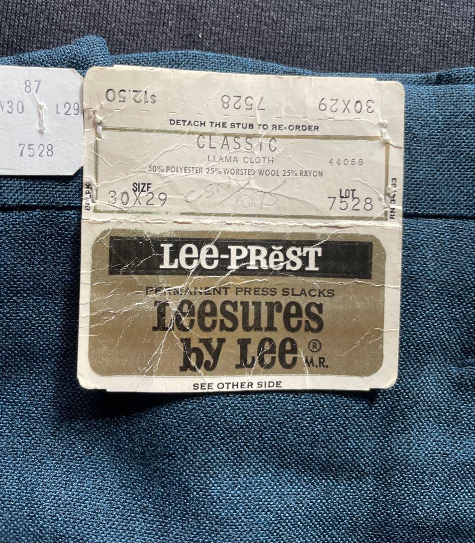 60's DEADSTOCK Leesures スラックスデッドストック
